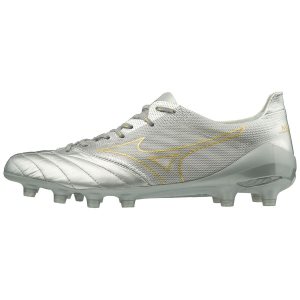 Dámské Kopačky Mizuno Morelia Neo II Beta Stříbrné